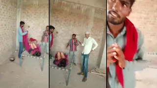 Devar Bhabhi caught village lovers while fucking in barn, scandal ...