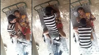 Naughty Desi wife and her lover caught daytime outdoor fuck, Desi mms sex