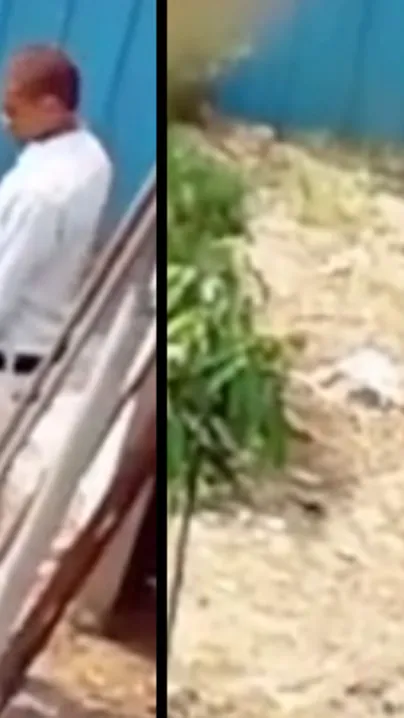 Naughty Desi wife cheating, outdoor sex act recorded by a voyeur on mobile