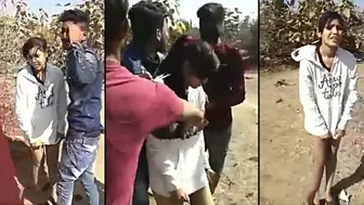 Cheating Gf Caught Fucking Lover Outdoors Desi Mms Video