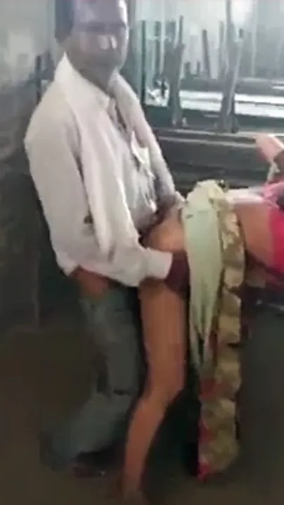 Chowkidar fucks naughty school teacher In closed classroom, Desi mms scandal