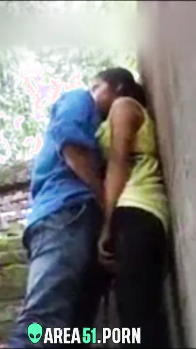 Lewd school girl kissed with BF outdoor In park. Desi voyeur сaught it mms