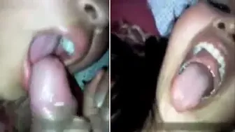 Young GF as whore is the ultimate cum drinking machine. Desi mms sex