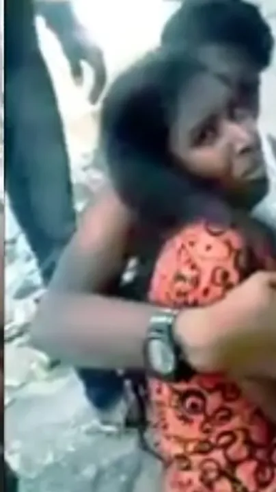 Small college girl caugt by three guys and they forced outdoor anal fuck. Desi mms