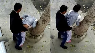 Desi slutty girl caught fucking with lover outdoor red-handed MMS ...