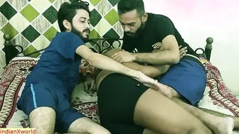 Two College Friends Fucking One Teen Girl Together