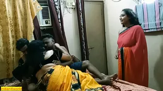 Sharing Sister With Friends In Wild Hindi Group Sex