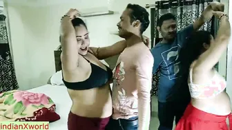 Married Couples Swapping Partners Having Hot Foursome Fun