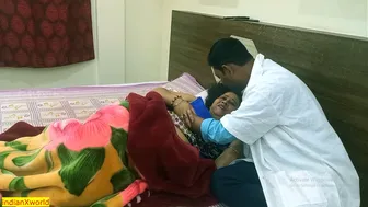 Desi Bhabhi Getting Drilled By Her Doctor Talking Dirty