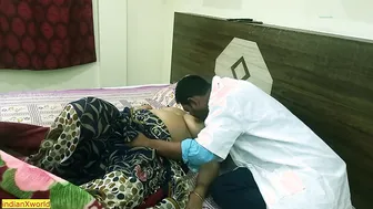 Desi Bhabhi Getting Drilled By Her Doctor Talking Dirty