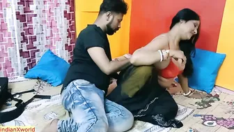 Desi Wife Getting Drilled By Dildo And His Hard Member