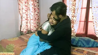 Married Bhabhi Secretly Fucking Landlord's Son Homemade