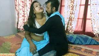 Married Bhabhi Secretly Fucking Landlord's Son Homemade