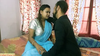 Married Bhabhi Secretly Fucking Landlord's Son Homemade