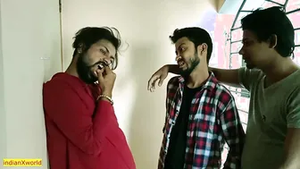 Young Girl Having Her First Threesome Caught On Webcam Hd