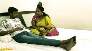 Mad hubby fucking wife’s sister with dirty talking but he gets caught by Desi wife