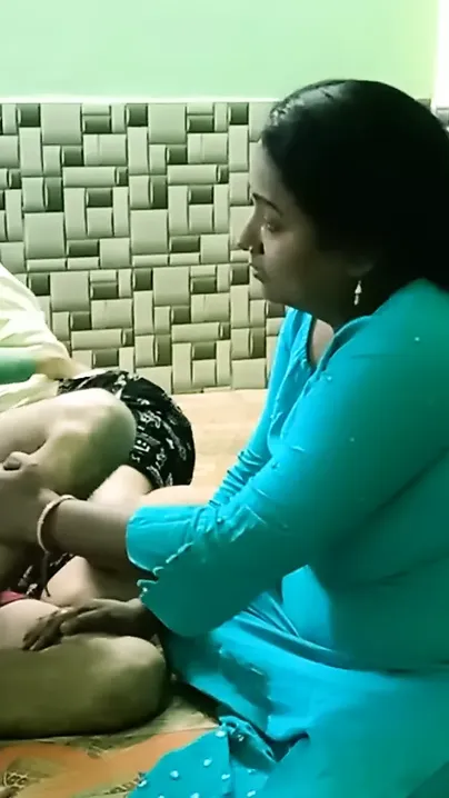 Indian hot girl shared teen boyfriend with bhabhi!! Hindi XXX hot sex