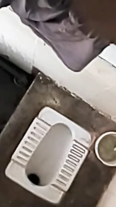 XXX clip of village aunty taking bath in outdoor taken on hidden cam her son
