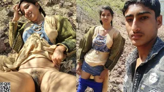 Сheating Bhabhi outdoor caught and humiliated. Desi leaked mms