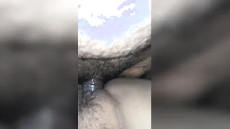 Amateur Wife Spreading Wide Getting Her Pussy Destroyed