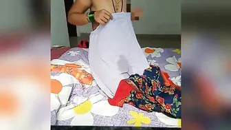 Indian Couple Fucking Hard In A Cheap Lodge Room Today