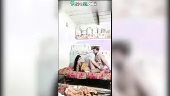 Paki wife cheating while stupid husband in the house, taboo desi