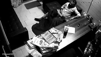 Desi Taboo Office Fuck - Boss Banged by Big-Assed Employee on CCTV