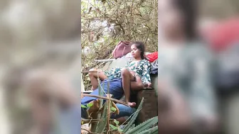 Forbidden Outdoor Fuck Session With Married Woman Caught On Cam