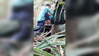 Desi Milf Caught Fucking Stranger In Hidden Outdoor Location