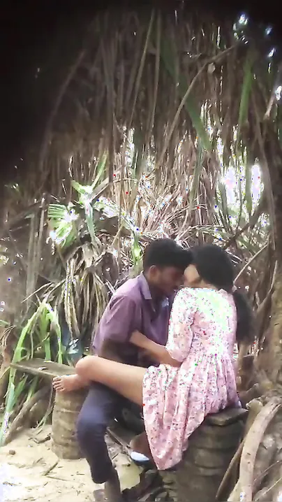 Cheating Wife Riding Her Lover Outside In Risky Public Spot