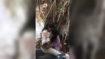 Married Woman Grinding On Her Secret Lover's Cock Outdoor Masti