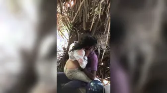 Married Woman Grinding On Her Secret Lover's Cock Outdoor Masti