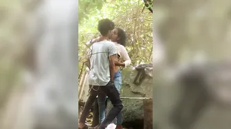 Married Lady Riding Her Lover Passionately In Outdoor Hookup