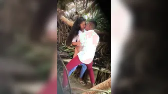 Married Lady Moaning Loud Taking Lover's Dick In Risky Outdoor