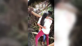 Married Lady Moaning Loud Taking Lover's Dick In Risky Outdoor