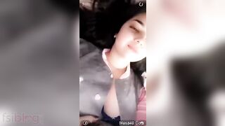 Alluring Paki Girl Teasing with Her Perky Boobs and Tight Pussy Exposed