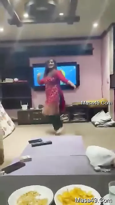 Sultry Paki Escort Performing Seductive Strip Dance and Teasing with Every Move
