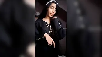 Enticing Paki Vixen Stripping Naked and Bathing Seductively in Steamy Shower Scene