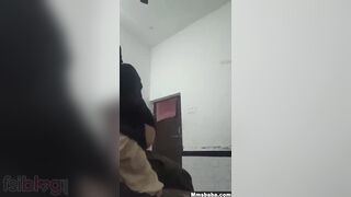 Seductive Paki Cutie Passionately Fucking Her Boyfriend in Steamy Bedroom Action