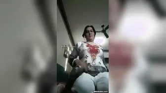 Naughty Paki Wife Displaying Breasts and Intimate Areas Boldly