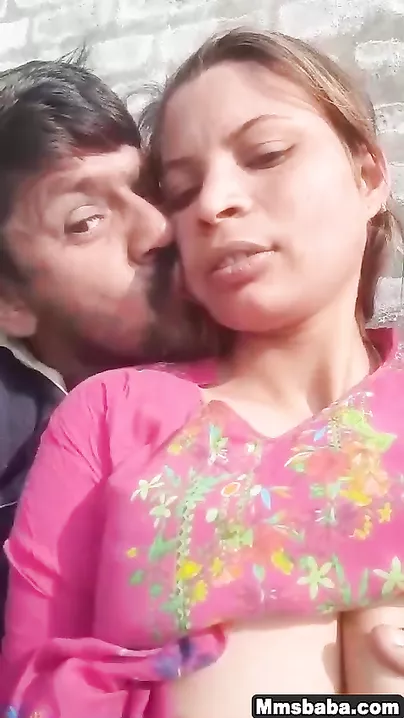 Paki Duo Sharing Romantic Moments with Boob Pressing in Heated Foreplay