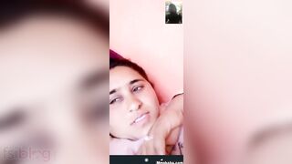 Paki Hottie Displaying Her Firm Boobs in Captivating and Alluring Pose