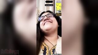 Busty Paki BBW Flaunting Her Ample Boobs in Alluring and Tempting Show