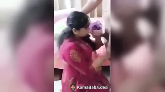 Indian Milf Sucking Her Husband Friend Big Hard Cock