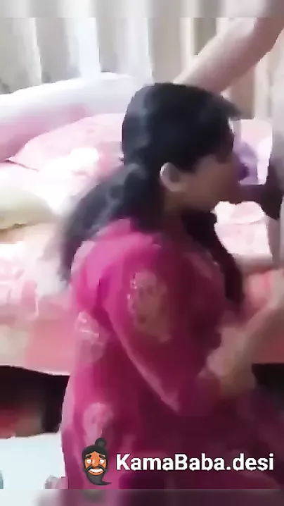 Indian Milf Sucking Her Husband Friend Big Hard Cock