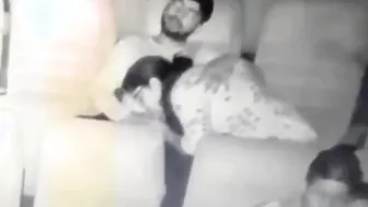 Naughty Couple Sucking And Pressing Boobs In Theater