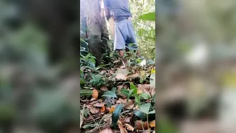 Boyfriend Eating His Gf Pussy Under Tree In Outdoor