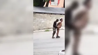 Crazy Couple Having Rough Doggy Style Sex Caught On Tape