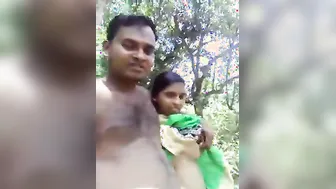 Broke Guy Filming His Indian Girlfriend's Pussy For Cash