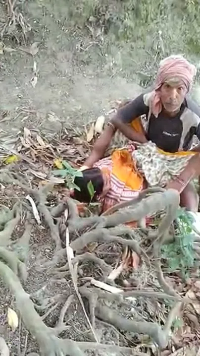 Mature Indian Couple Caught Fucking Outside In Public